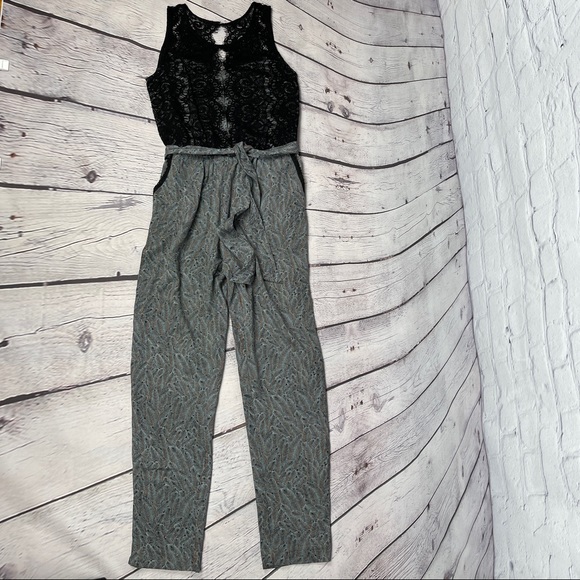 ANTHROPOLOGIE ELEVENSES lace medley jumpsuit, size 2 - Picture 10 of 16